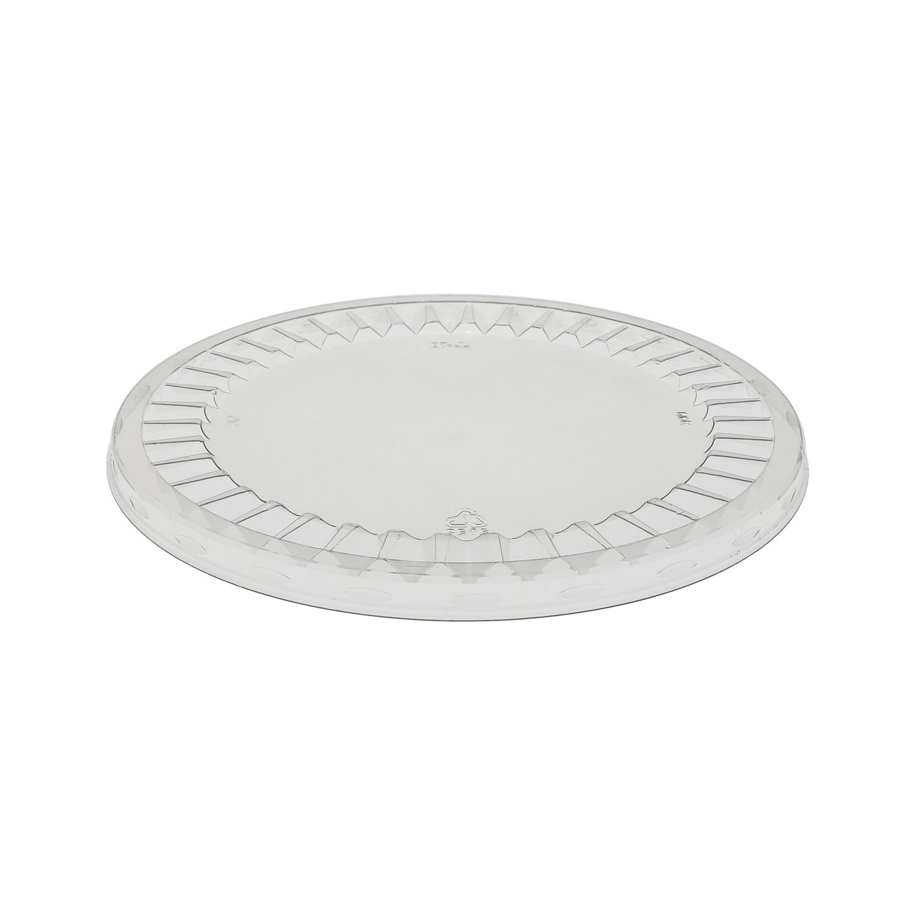 Lid Flat 7X0.34 IN PET Clear Round For Deli Container Unhinged 300/Case