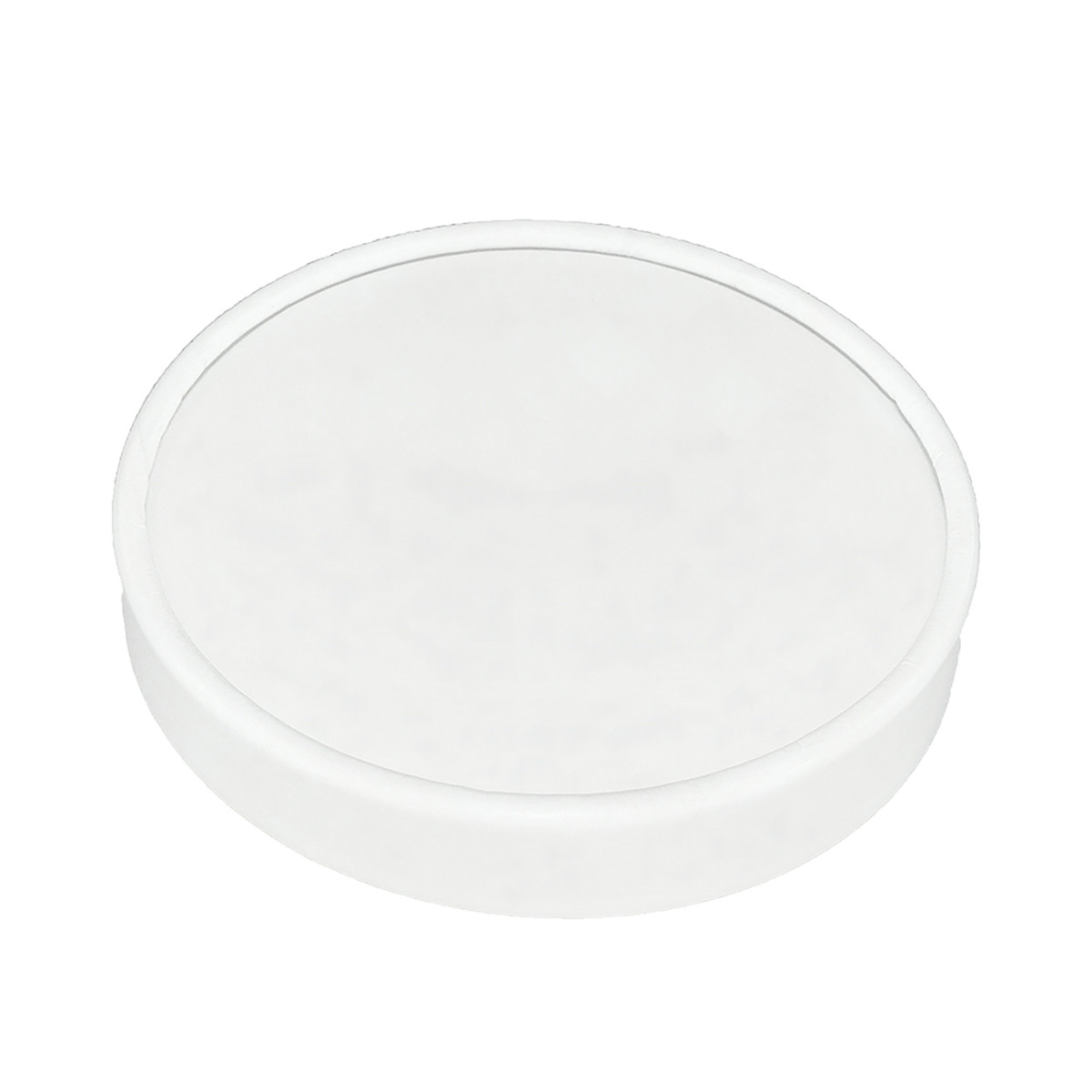 Lid Paper White For 8-12-16 OZ Hot Food Container 1000/Case