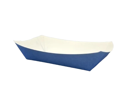 #500 Food Tray 8 OZ Paper Blue 500/Case