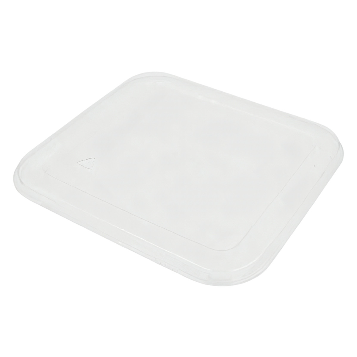 Lid Flat 14.5X14.5X1.4 IN PET Clear Square For Container 500/Case