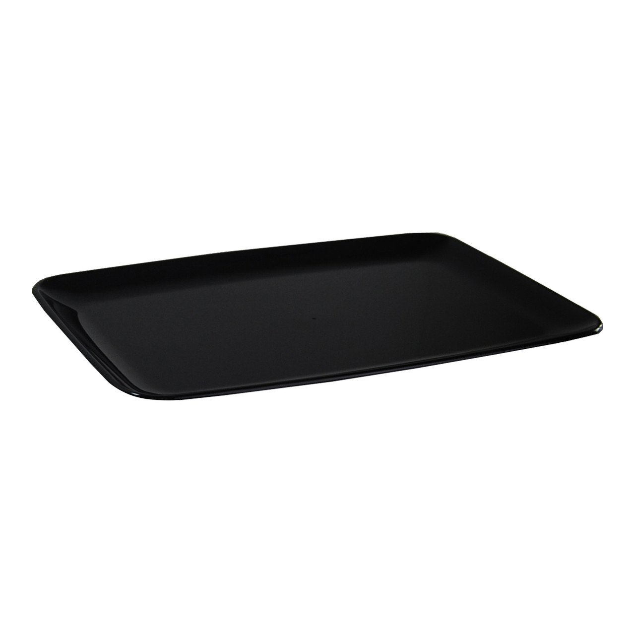 Mozaïk® Serving Tray Base 5.9X9.5X0.45 IN PS Black Rectangle 72/Case