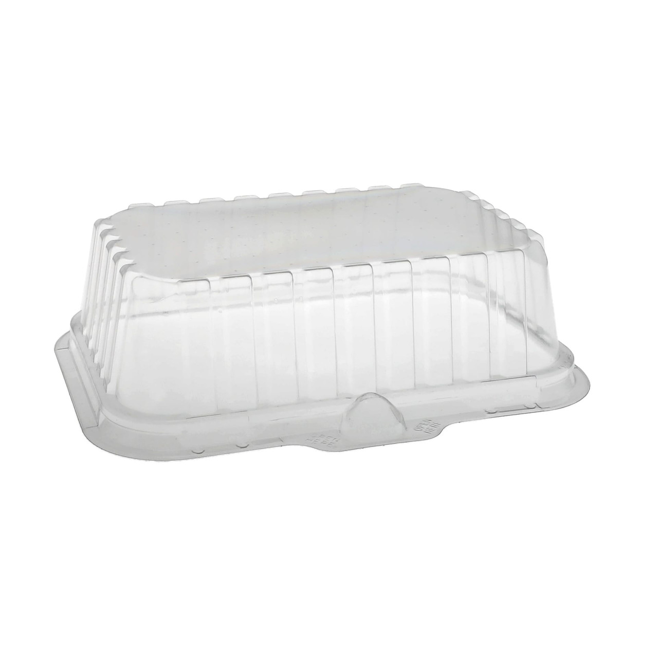 Lid Dome 8.2X5.7X2.1 IN OPS Clear Rectangle Shallow For Container 252/Case
