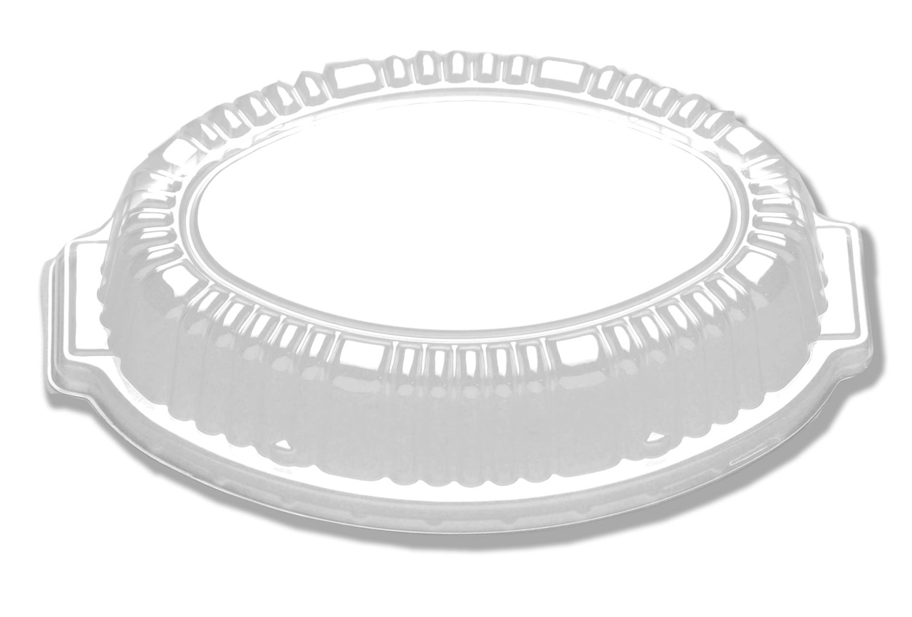 Lid Dome PS Clear Oval For 16 OZ Casserole Dish 500/Case