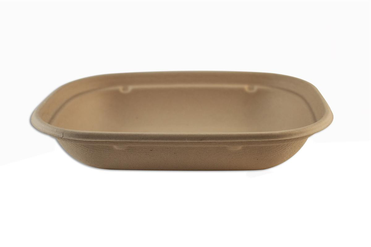 20 OZ Bamboo Unbleached Plant Fiber PLA 400/Case
