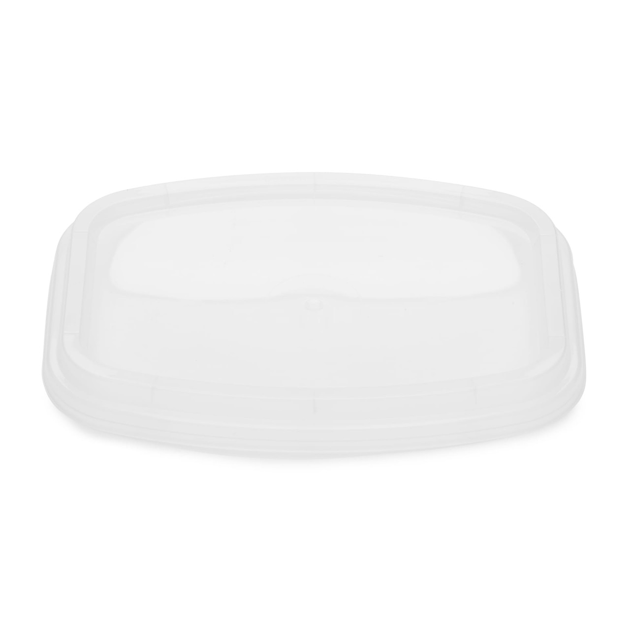 Lid Dome Plastic Clear For Container 400/Case