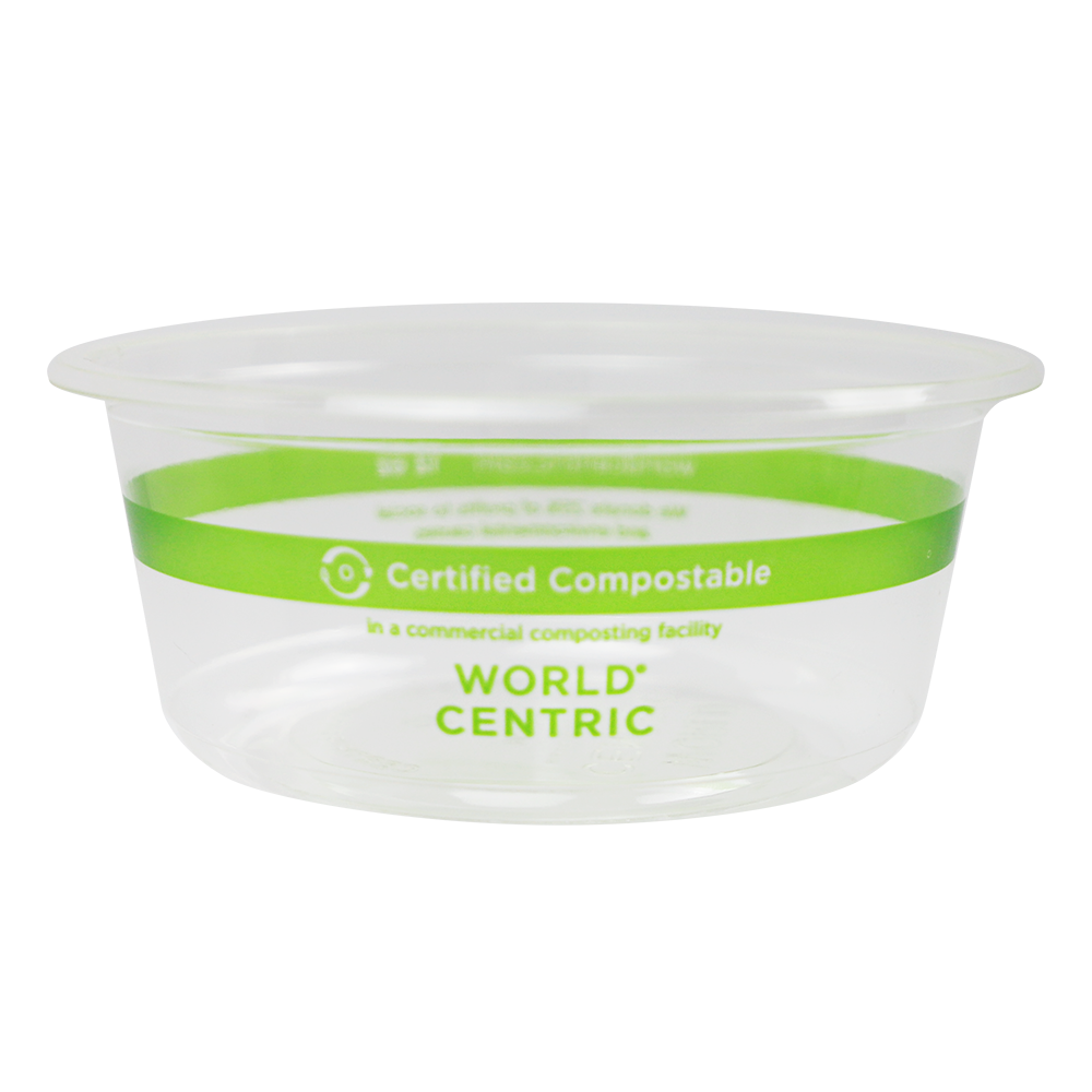 Deli Container Base 12 OZ Plastic Clear Round 1000/Case