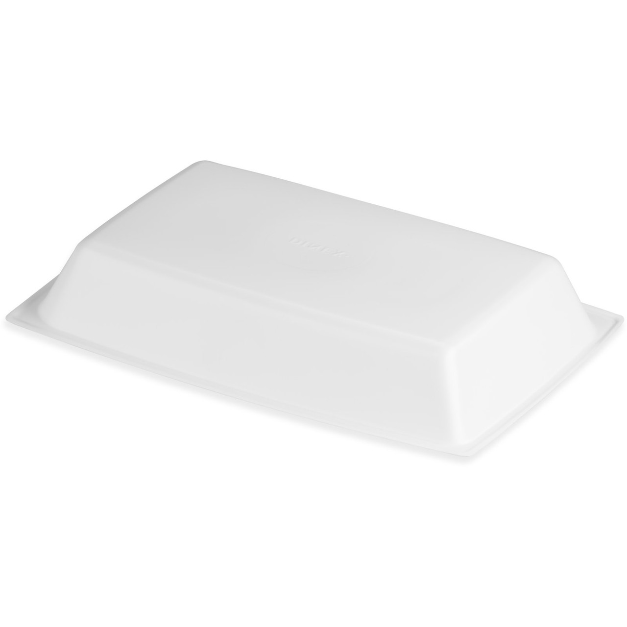 Take-Out Container Base 7.75X5.25X1.25 IN Plastic White Rectangle 1000/Case