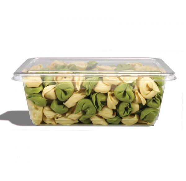 Fresh 'n Clear® Deli Container Base 64 OZ PET Clear Rectangle 360/Case