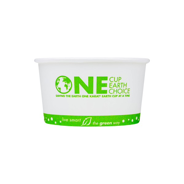 Food Container 12 OZ PLA Double Wall Poly-Coated Paper Stock Print 500/Case