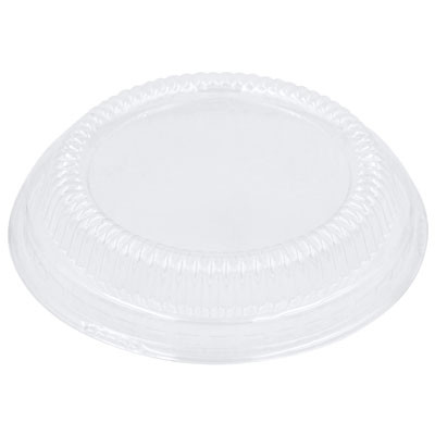 Lid Dome 3.75X1.25 IN PET Clear Round For 6 OZ Container 1000/Case