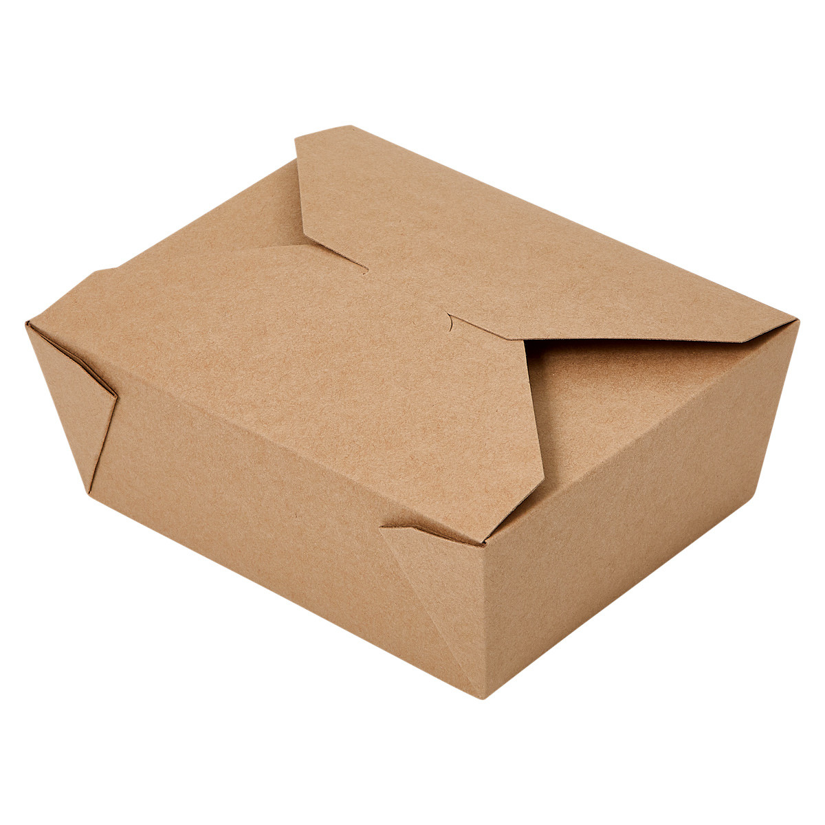 Victoria Bay #8 Take-Out Box Fold-Top 5.9X4.6X2 IN Paper Kraft 300/Case