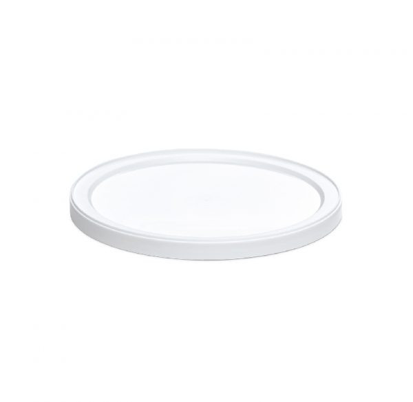 Classic Line Lid LLDPE White Round For 64-86-128 OZ Container Unhinged 200/Case