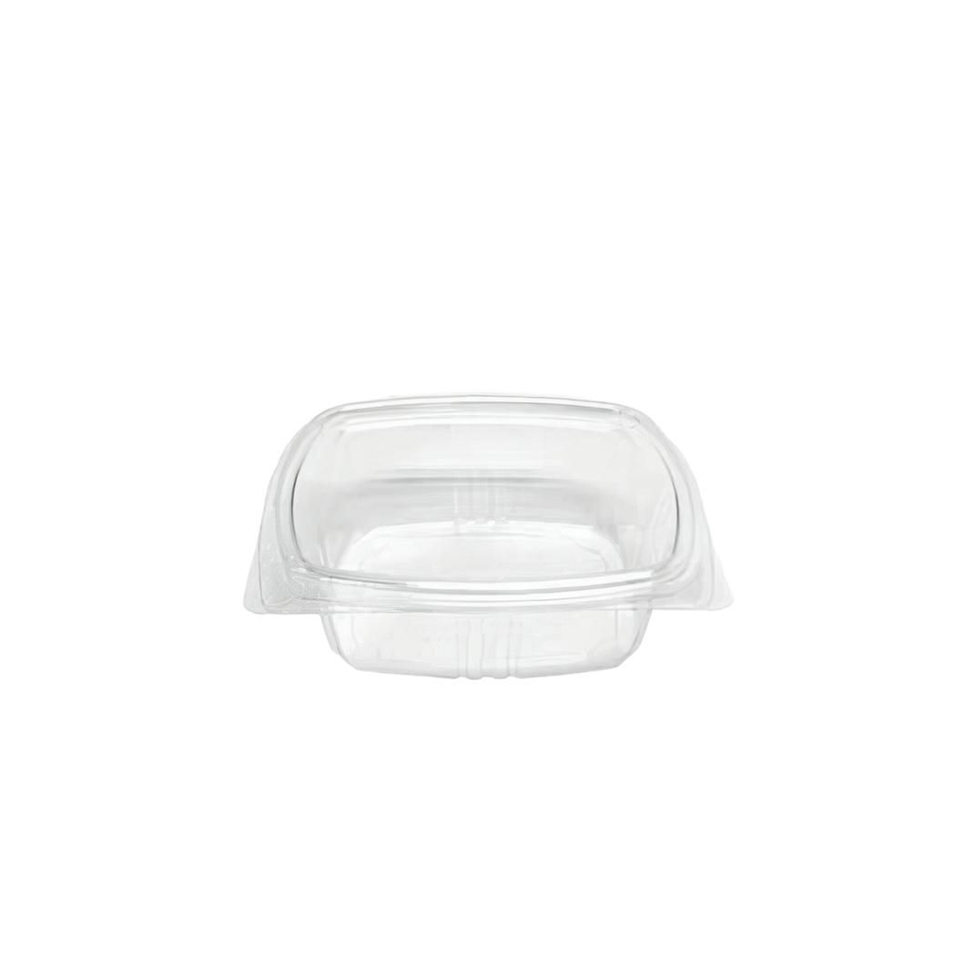 Deli Container Hinged 12 OZ RPET Clear 200/Case