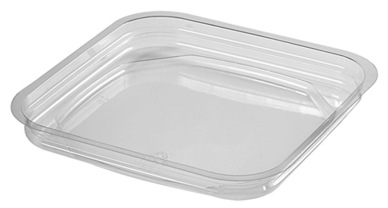 Lid PLA Square For 12 OZ Container 1500/Case