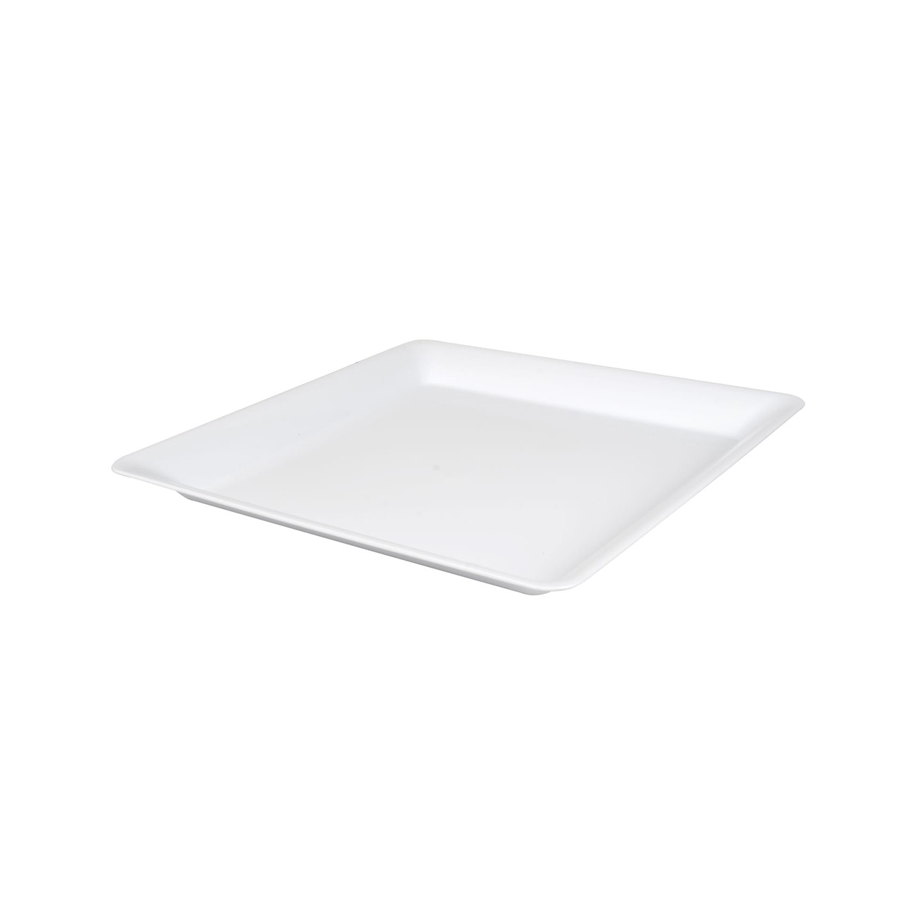 Serving Tray Base 14X14 IN PP White Square 20/Case