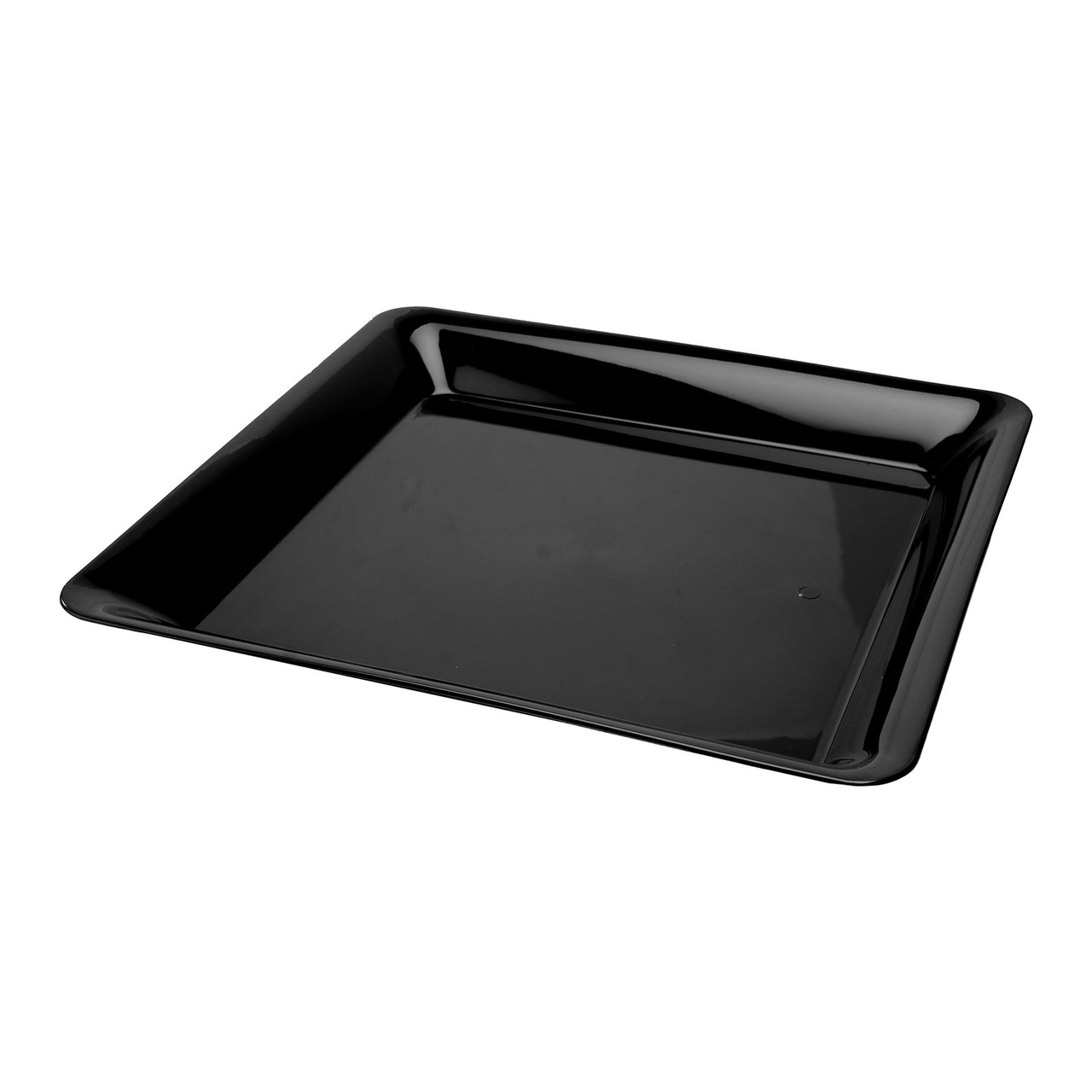 Serving Tray 18X18 IN PP Black Square 20/Case