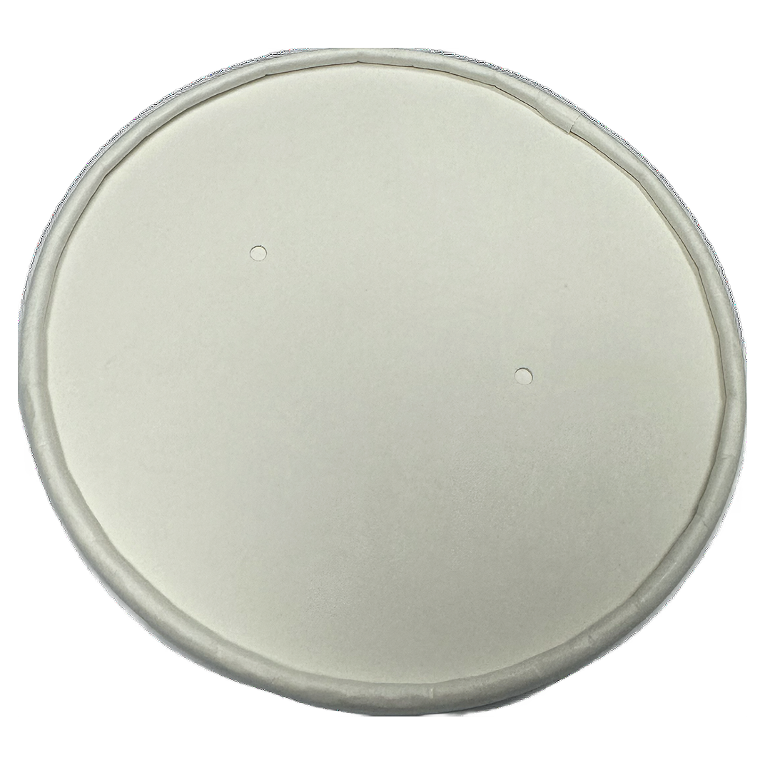 Victoria Bay Lid Paper White For 12-32 OZ Food Container 500/Case