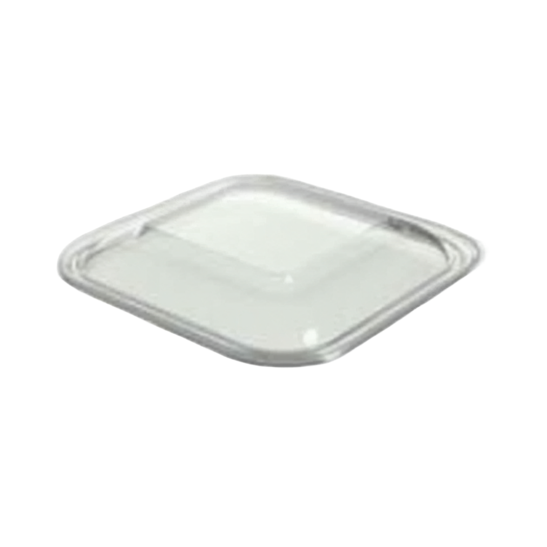 Thermosource Tooling Lid 9.25X9.25 IN 1 Compartment Plastic Clear For Container 400/Case