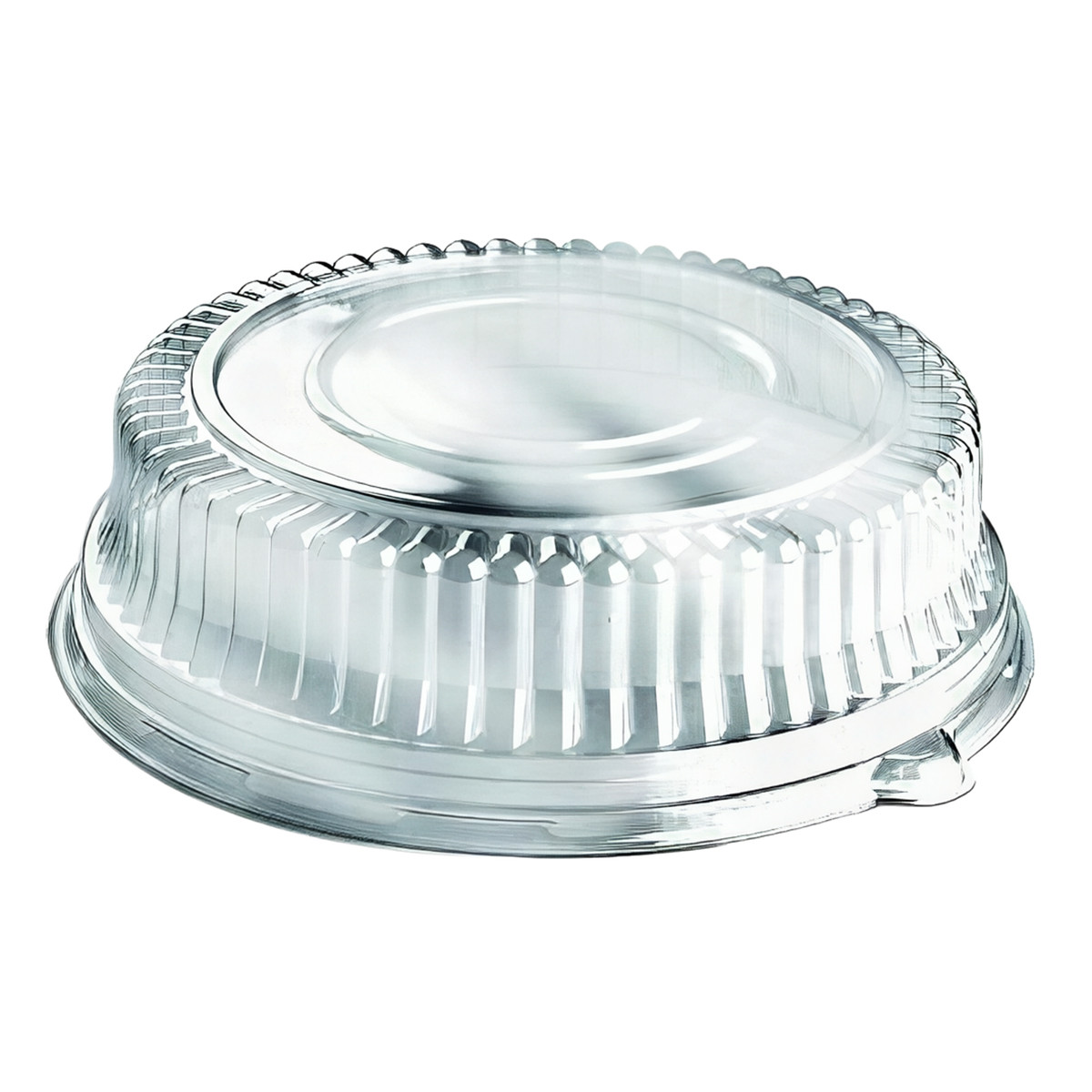 Victoria Bay Lid High Dome 12.25X3 IN PET Clear Round For Catering Tray 36/Case