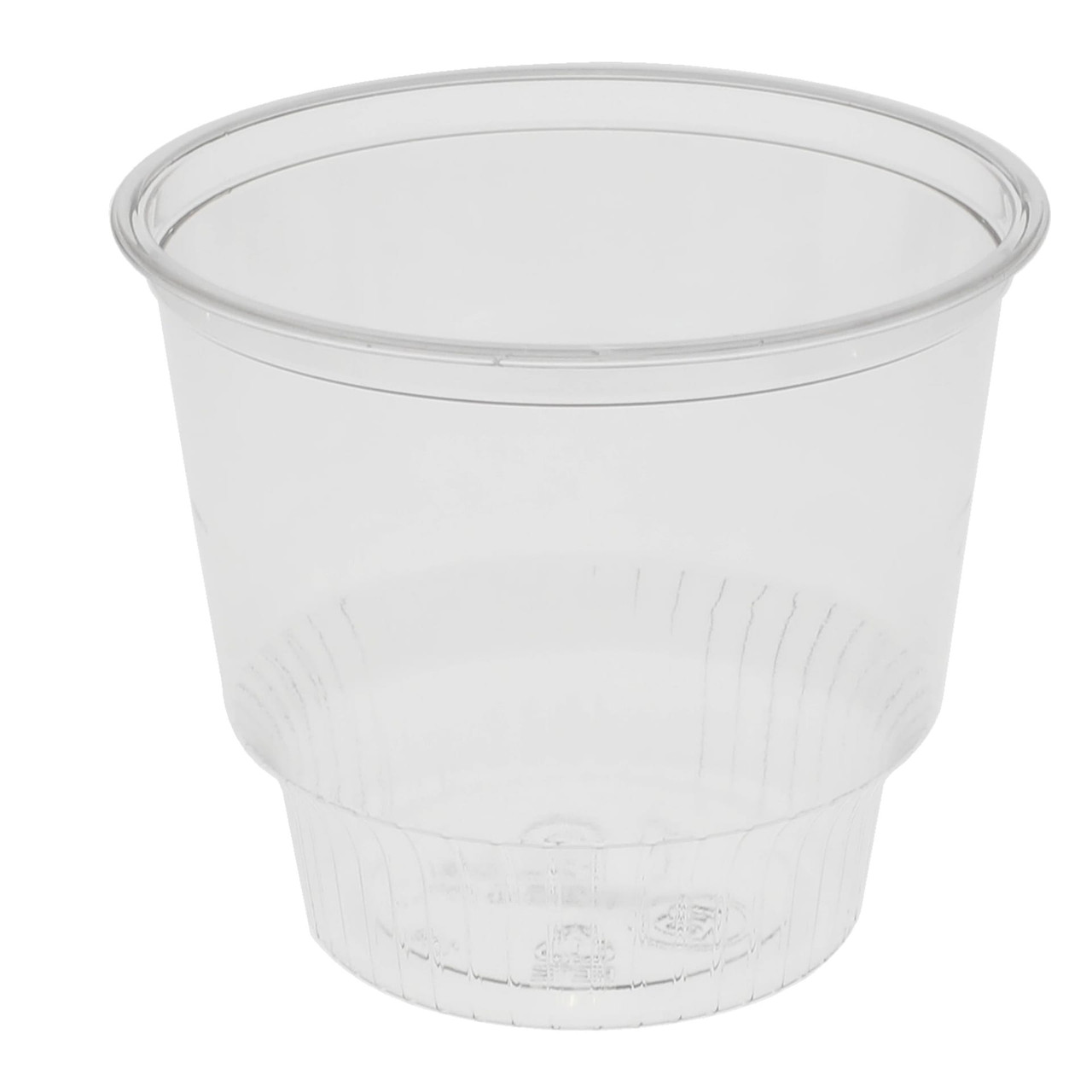 Dessert Container Base 12 OZ RPET Clear Round 1000/Case