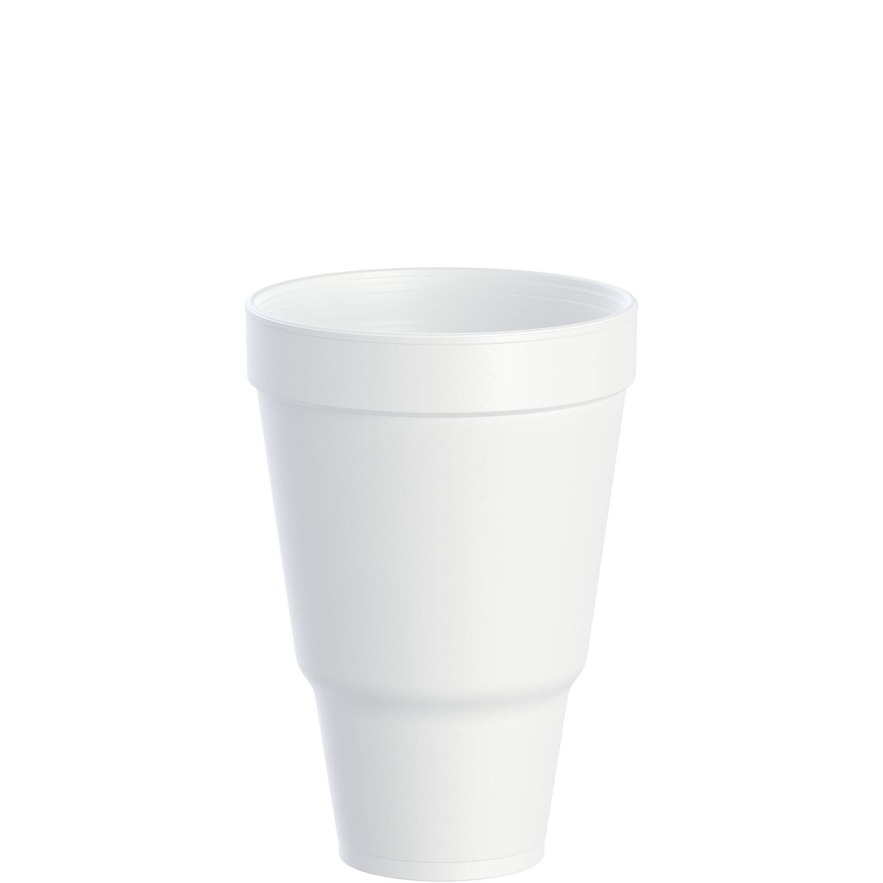 Dart® J Cup® Cup Easy to Hold 32 FLOZ EPS White Assorted Sizes Insulated 25 Count/Pack 20 Packs/Case 500 Count/Case