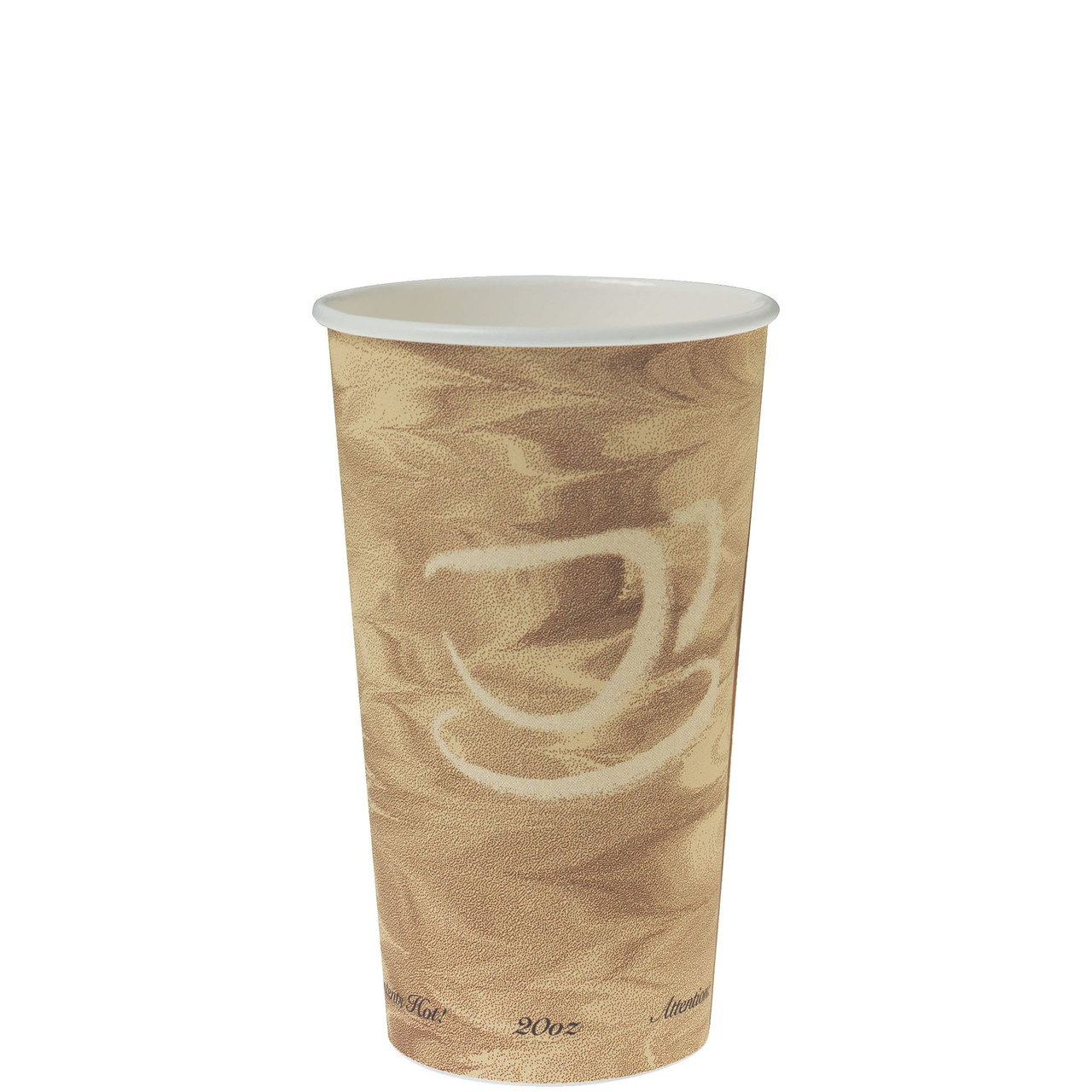 Solo® Hot Cup 20 OZ SSP Multicolor Mistique® Stock Print 40 Count/Pack 15 Packs/Case 600 Count/Case