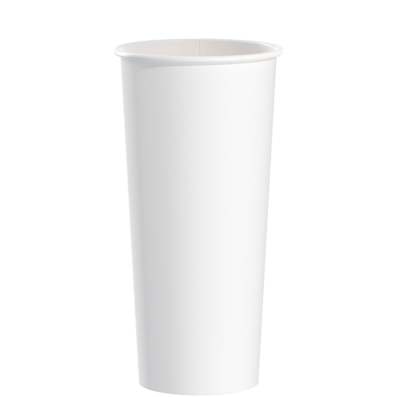 Solo® Hot Cup 24 OZ SSP White 25 Count/Pack 20 Packs/Case 500 Count/Case