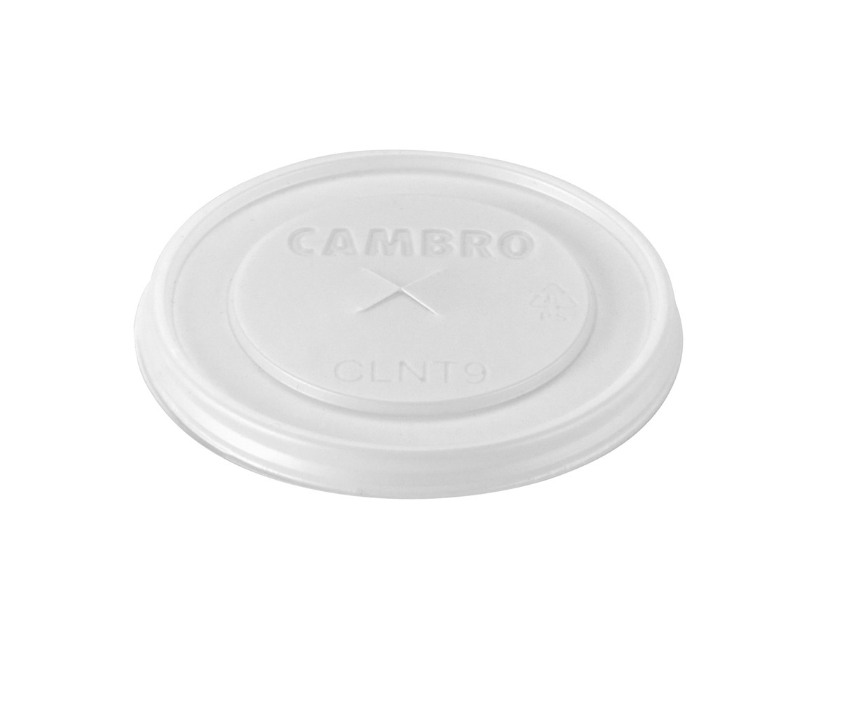 Lid Translucent For 10 OZ Newport Tumbler NT10 Straw Slot 1000/Case