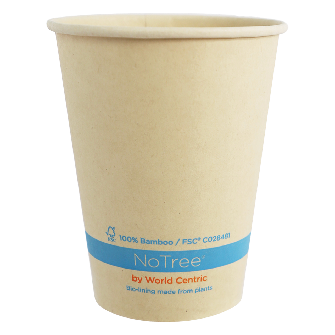 NoTree® Cold Cup 12 FLOZ Bamboo Paper 1000/Case
