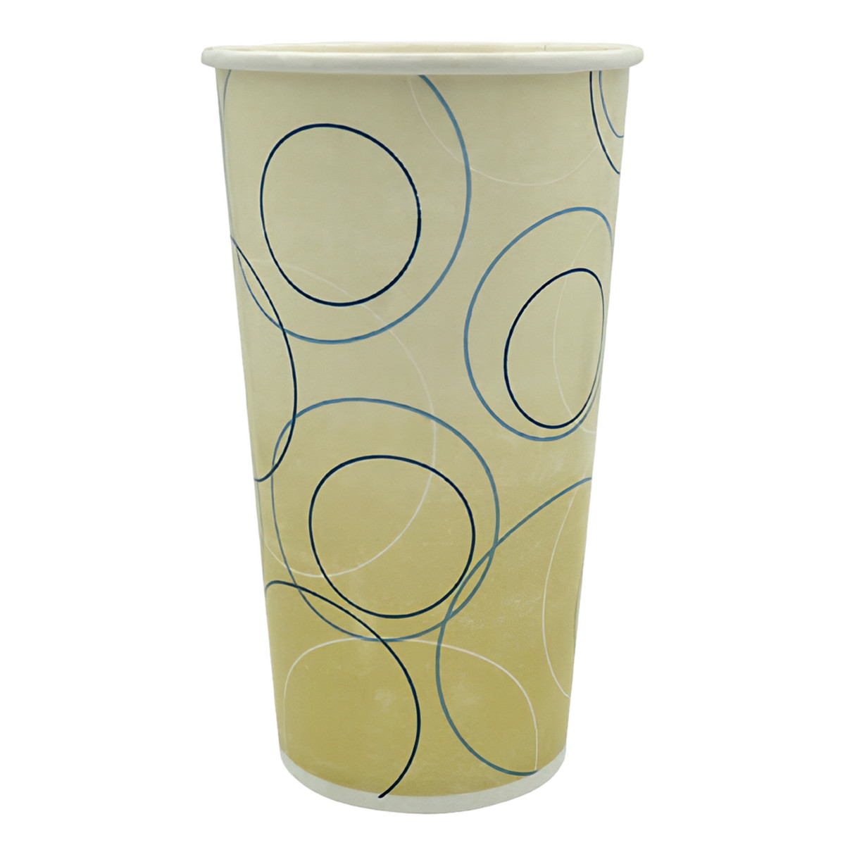 Cold Cup Tall 20 OZ Single Wall Poly-Coated Paper Champagne 1000/Case