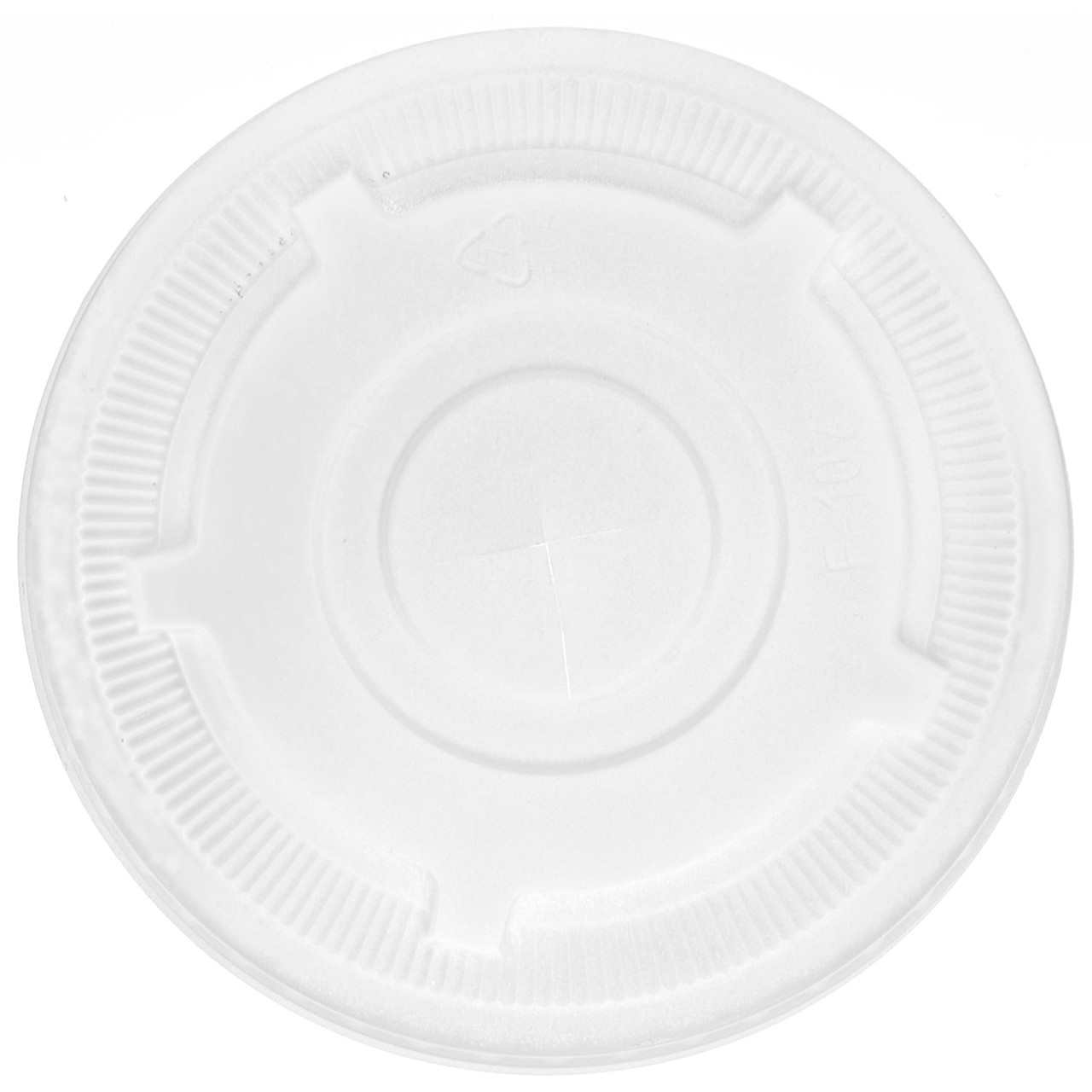 GreenStripe® Lid Flat PLA Translucent For 28-32 OZ Cold Cup 600/Case
