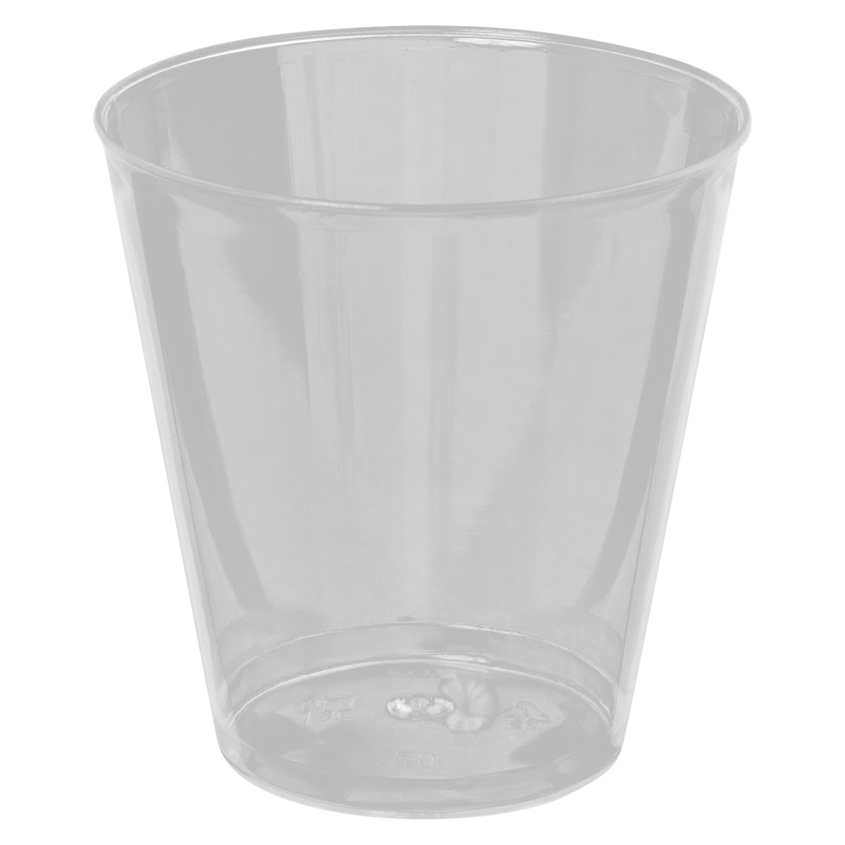 Victoria Bay Cup Shot Glass 2 OZ PS Clear 50 Count/Pack 50 Packs/Case 2500 Count/Case