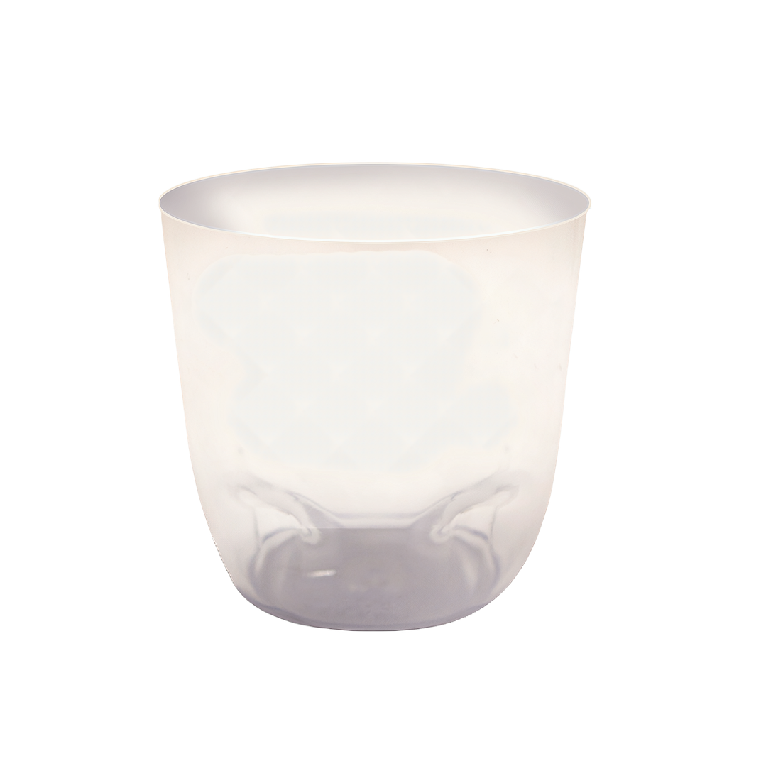 Cup & Lid Combo Tumbler With Dome Lid 10 OZ Plastic Clear Swivel 72/Case