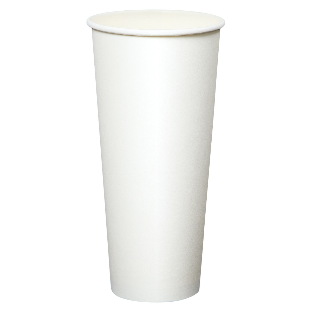 Victoria Bay Hot Cup 24 OZ Paper White Round Freezer Safe 25 Count/Pack 20 Packs/Case 500 Count/Case