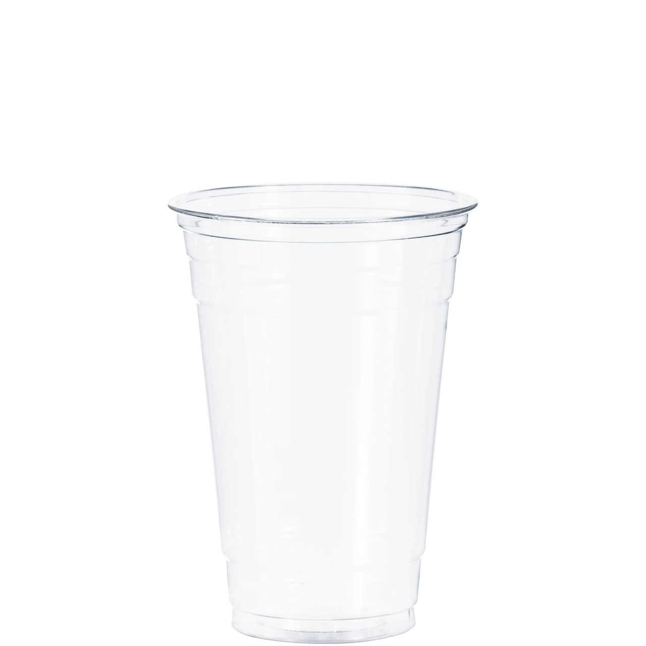Solo® Ultra Clear™ Cold Cup 20 OZ PET Clear 50 Count/Pack 12 Packs/Case 600 Count/Case