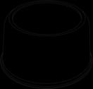 Lid Dome 9.78X5.01 IN Plastic Clear For Bakery Container 180/Case