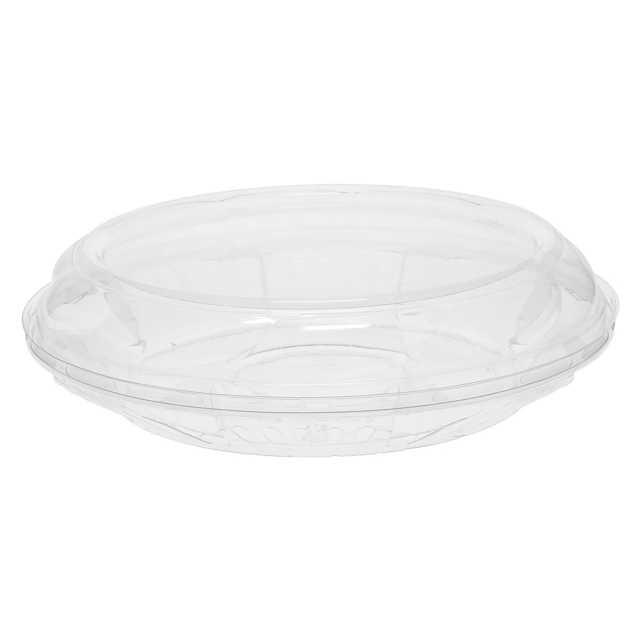 Pie Container & Lid Combo With Dome Lid 9X1.5 IN PET Clear Swirl 100/Case