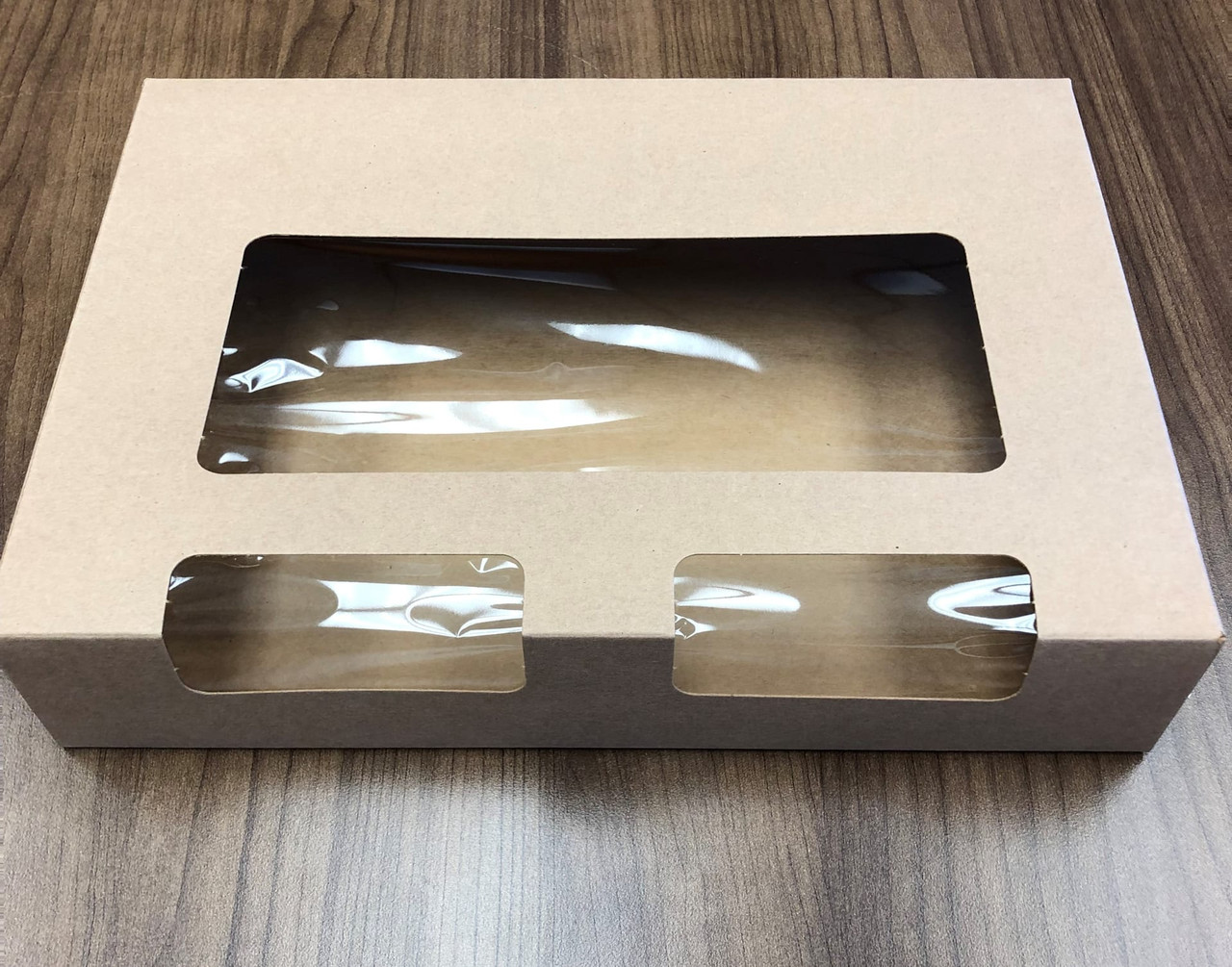 Donut Box 6 CT Paperboard Rectangle 150/Case