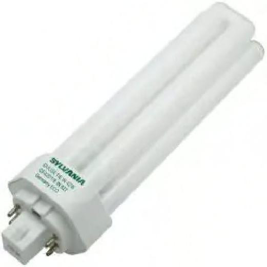 DULUX® CF42DT/E/IN/841/ECO Light Bulb 6.5 IN Cool White Fluorescent 42 Watt Compact 4 Pin (GX24q-4) Base 1/Each