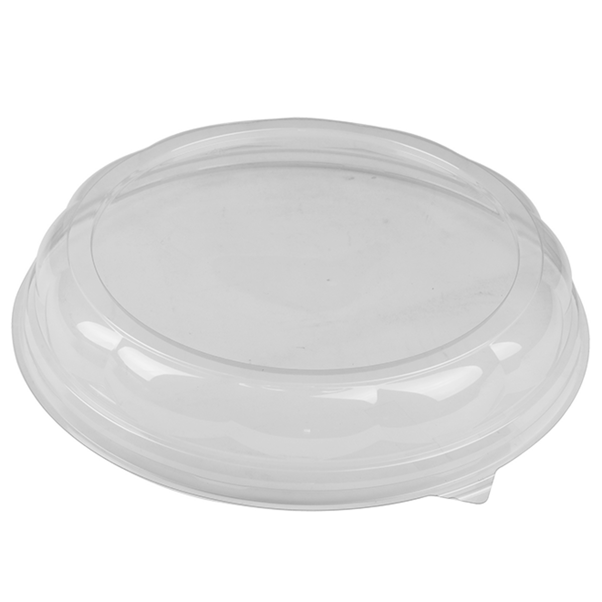 Lid Polyethylene Terephthalate (PET) Rosedome 12 IN Clear For After Bake Bakery Container 75/Case