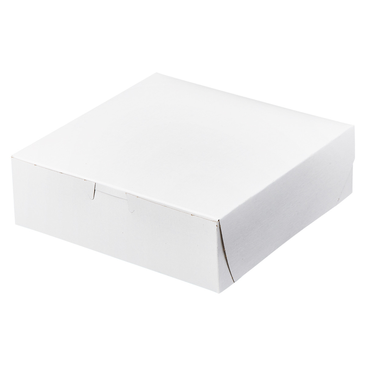 Victoria Bay Cake Box 8X8X2.5 IN Paperboard White 250/Bundle