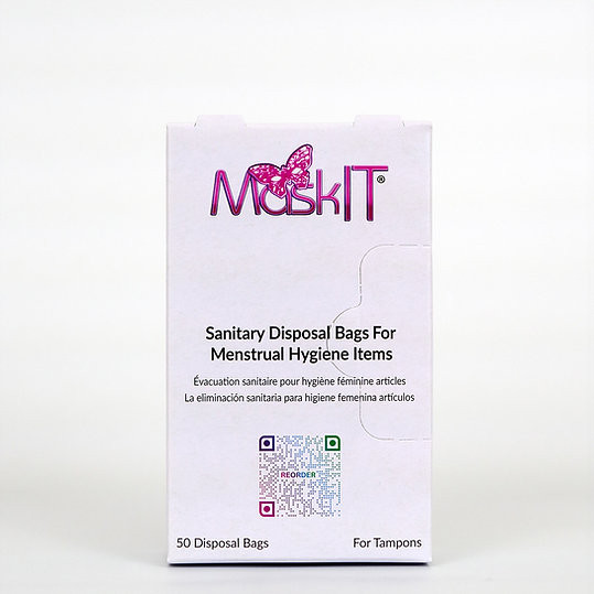 Menstrual Care Disposal Bag Large Sanitary Pouch Refill 240/Case