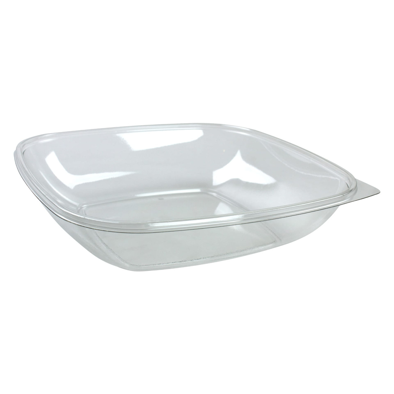 Bowl 80 OZ PET Clear Square 50/Case