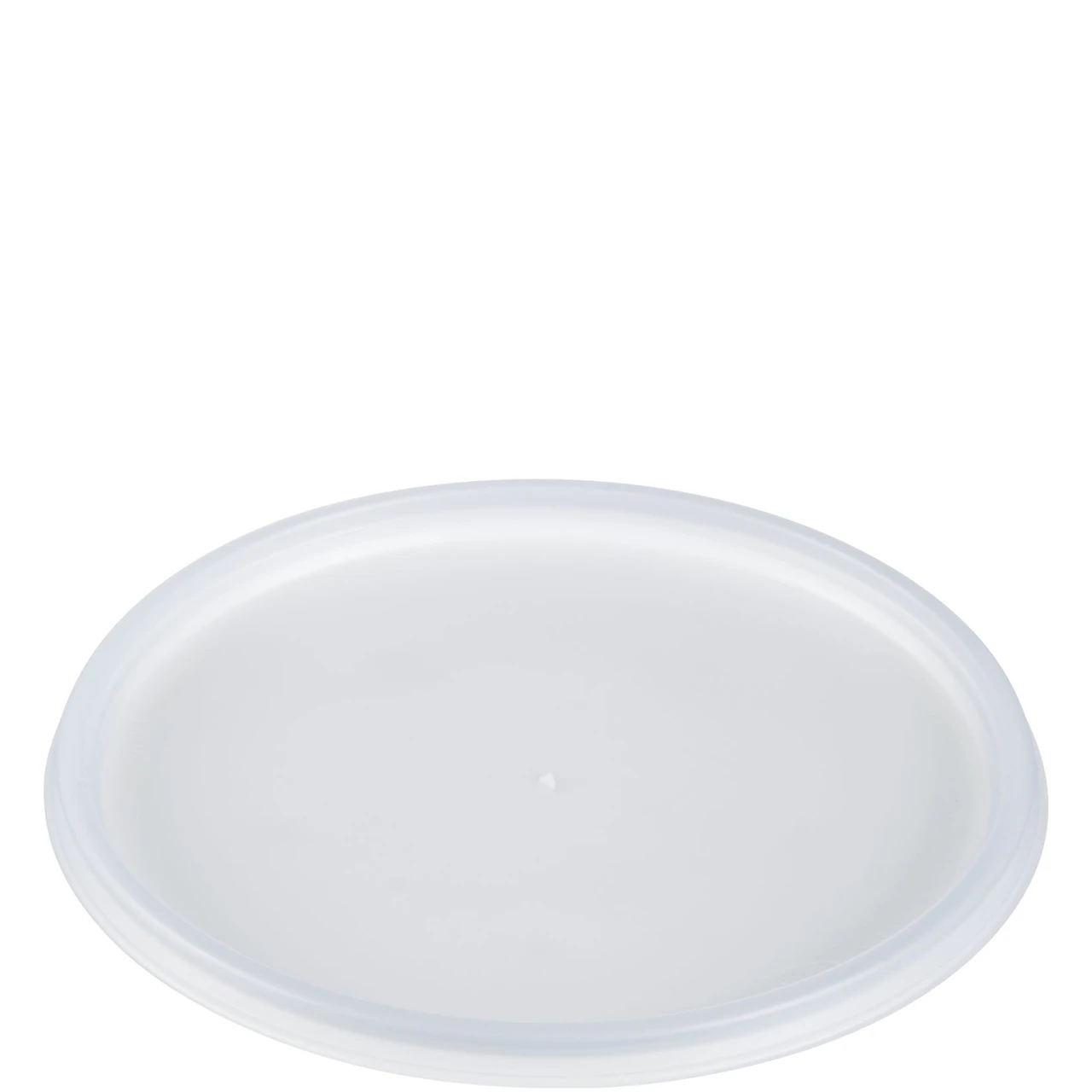 Dart® Lid Flat 5.2X0.3 IN HIPS Translucent For 48 OZ Bowl No Hole Vented 100 Count/Pack 5 Packs/Case 500 Count/Case