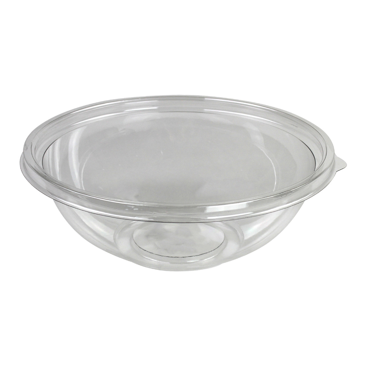 Bowl Large (LG) 48 OZ PET Clear Round 100/Case