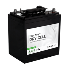 Discover® DRY CELL Golf Cart Battery 6V AGM Battery 1/Each