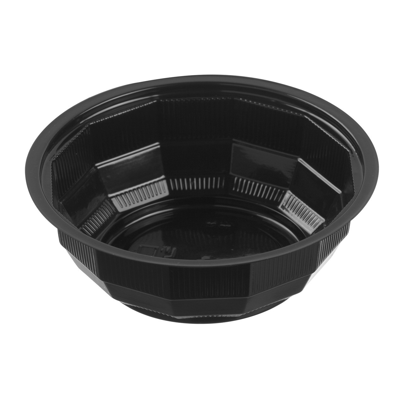 WNA Bowl 12 OZ OPS Black Round 500/Case