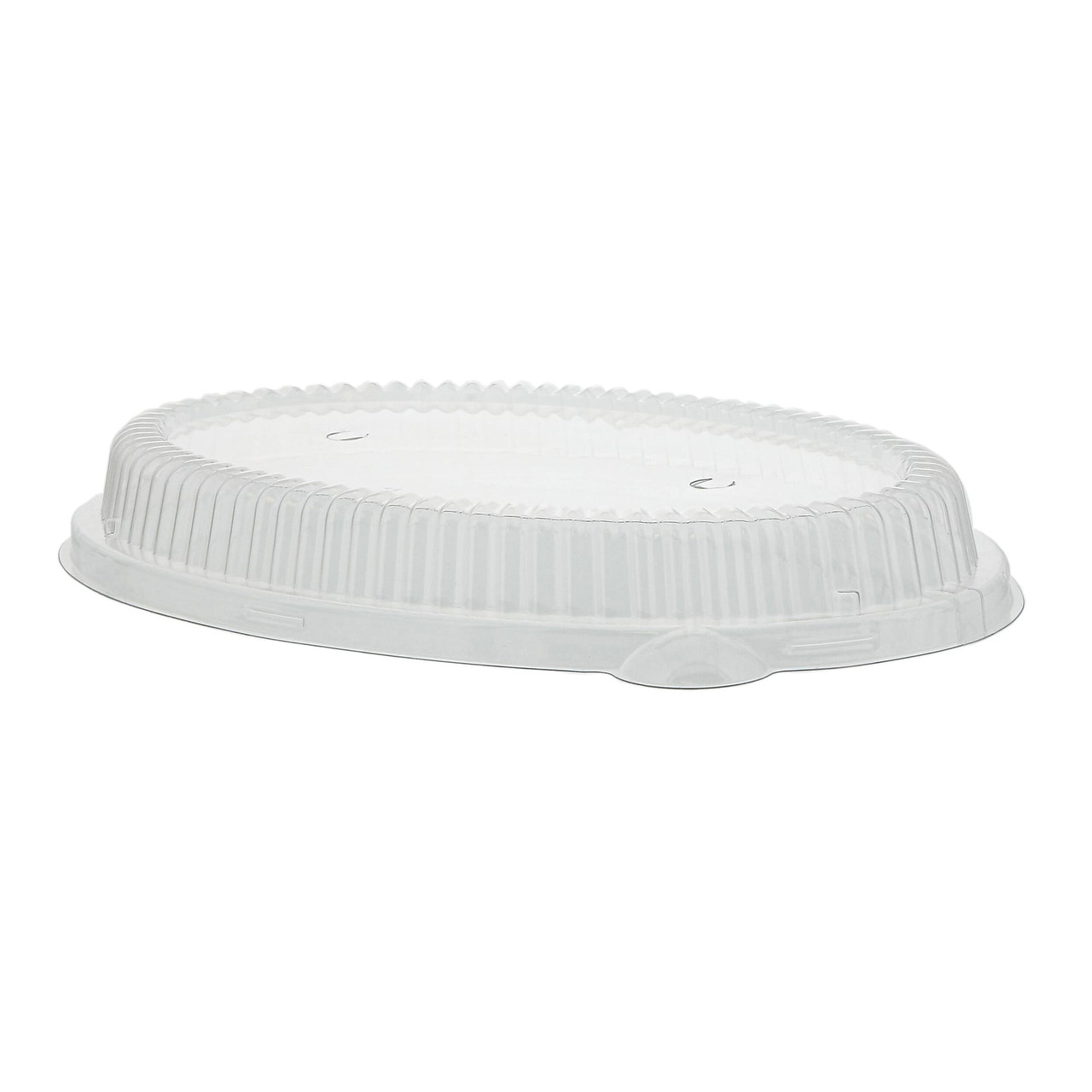 PrimeWare® Lid RPET Clear For 24 FLOZ Burrito Salad Bowl With Tab Vented Freezer Safe 125 Count/Pack 2 Packs/Case
