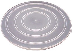 Lid Flat 12 IN PP Clear For 160 OZ Bowl 24/Case