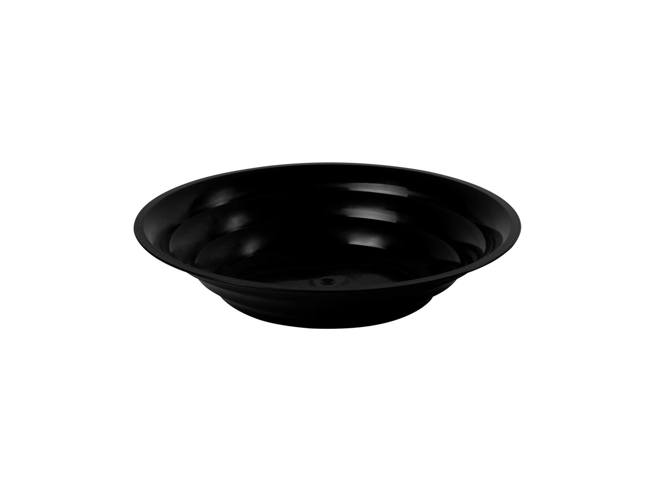 Bowl 60 OZ PP Black Round 50/Case